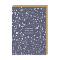 All The Stars In The Sky Card
