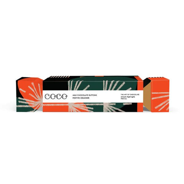 Milk Chocolate Buttons Festive Cracker