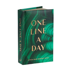 Malachite Green One Line a Day: A Five-Year Memory Book