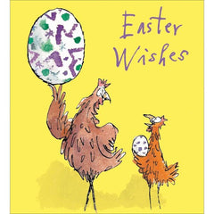 Easter Wishes Chickens Quentin Blake Pack of 5 Cards