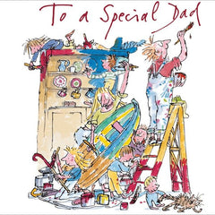 To a Special Dad Quentin Blake Father's Day Card