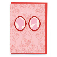 Vintage Profiles Valentine Card