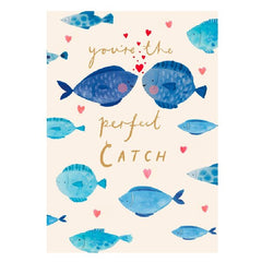 Perfect Catch Valentine Card