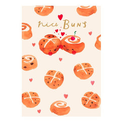 Nice Buns Valentine Card