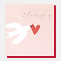 I Love You Bird Card