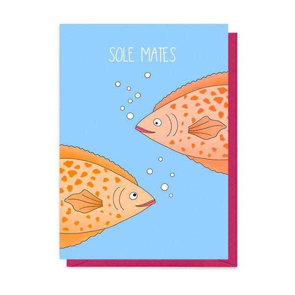 Sole Mates Fish Card