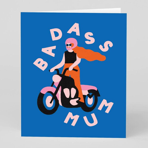 Badass Mum Mother's Day Card