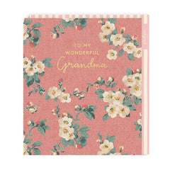 Pink Anemone Grandma Mother's Day Card
