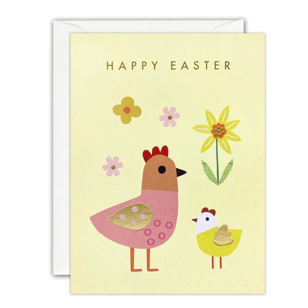 Easter Chickens Minnows Card