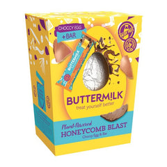 Buttermilk Honeycomb Choccy Egg with Honeycomb Blast Snack Bar