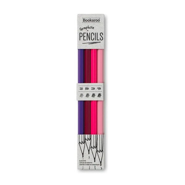 Graphite Pencils - Pinks