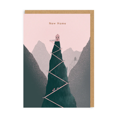 New Home Mountain Card
