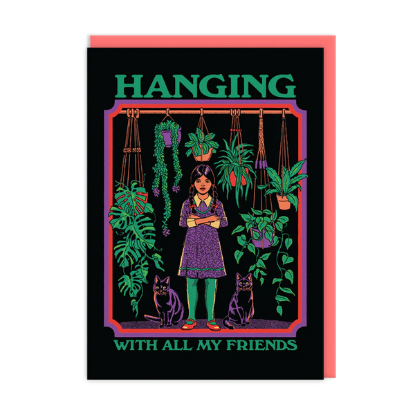 Hanging With All My Friends Card