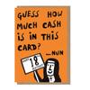 Nun 18th Birthday Card