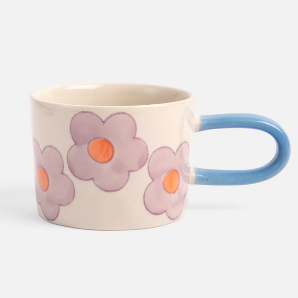 Daisy Ceramic Mug Paper Tiger
