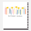 Birthday Wishes Pom Pom Candles Card