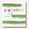 Birthday Wishes Centipede Card