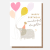Happy Birthday Wonderful Daughter Card