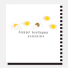Happy Birthday Sunshine Pom Pom Card