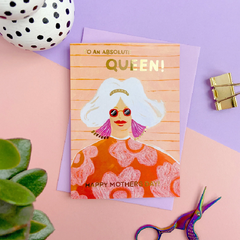 To An Absolute Queen Card