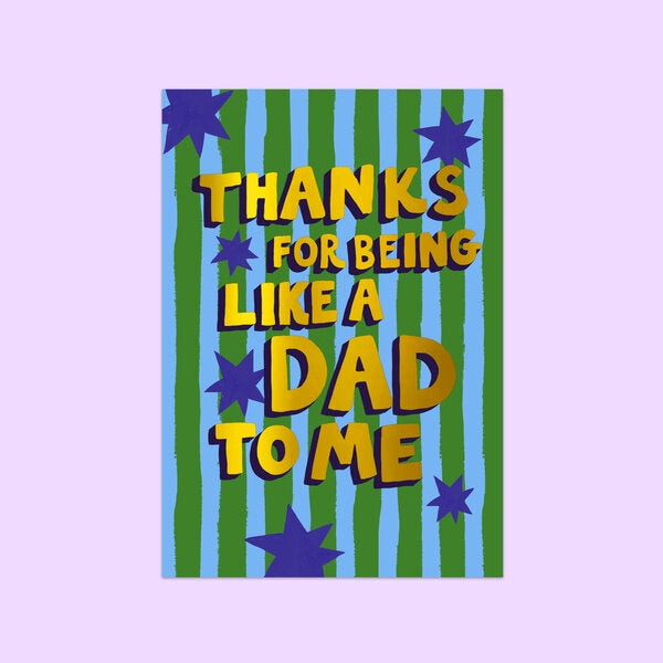 Like a Dad to Me Father's Day Card