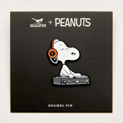 Peanuts Snoopy DJ Enamel Pin