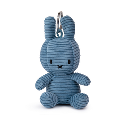 Mini Aviator Blue Miffy Corduroy Keyring