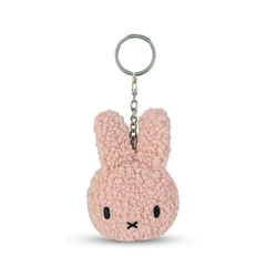 Pink Miffy Recycled Tiny Teddy Keyring