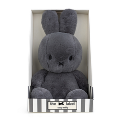 Grey Miffy Cosy Soft Toy in Giftbox