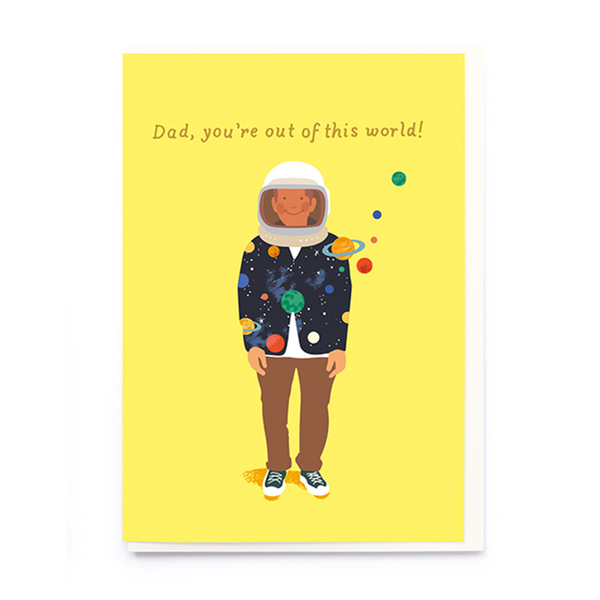 Dad, You’re Out Of This World Card - Paper Tiger