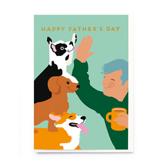 Happy Father’s Day High Five Card