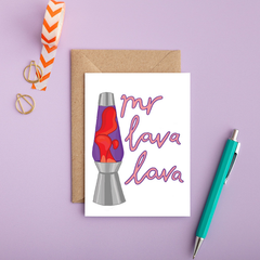 Mr Lava Lava Valentine’s Day Card