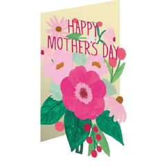 Big Magenta Mother's Day Card