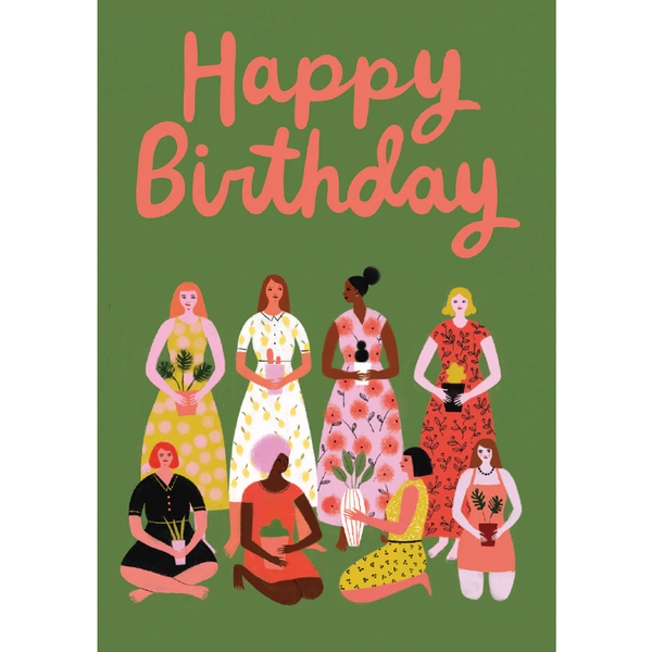 Green Fingers Birthday Card