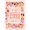 All Together Now Dancing Party Birthday Card
