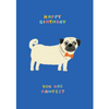 Pawfect Pug Card
