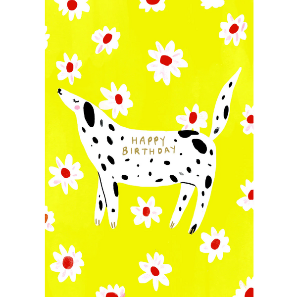 Spotted Dog Card