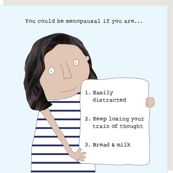 Easily Distracted Birthday Card