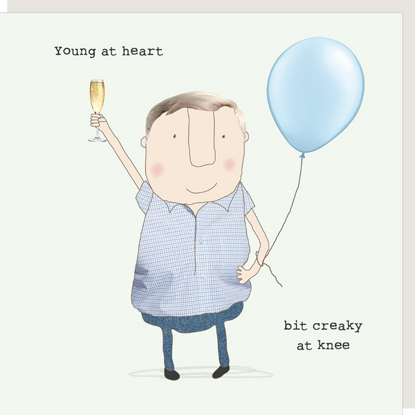Young at Heart Birthday Card