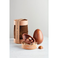 Milk Chocolate Easter Egg filled with 5 Salted Caramel Rocky Road Milk Chocolates
