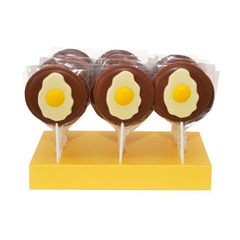 Milk Chocolate Fried Egg Easter Lolly