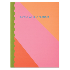 Striped Family Weekly Planner