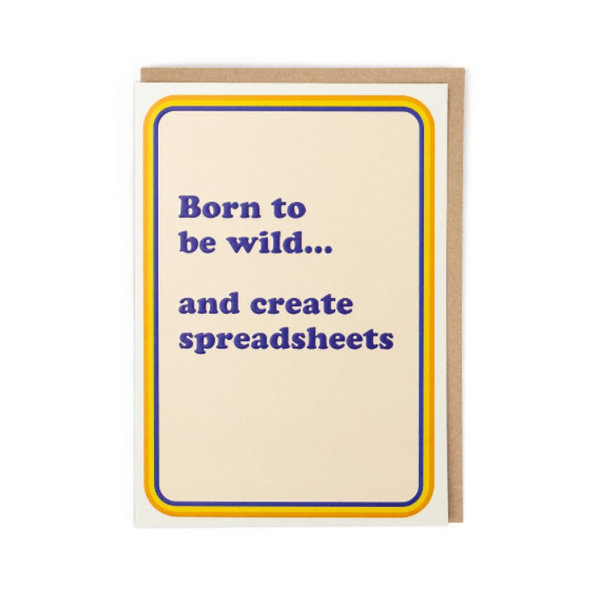 Create Spreadsheets Card
