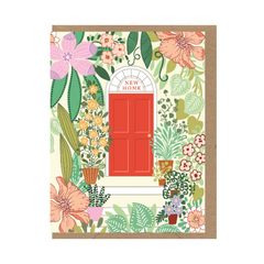 New Home Red Door Card