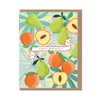 Peaches & Pears Happy Birthday Card
