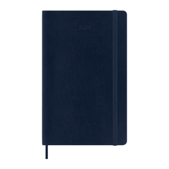 Moleskine 2024 Weekly Planner Pocket Softcover Blue