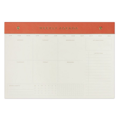 Weekly Notepad Chili - Weekly Agenda