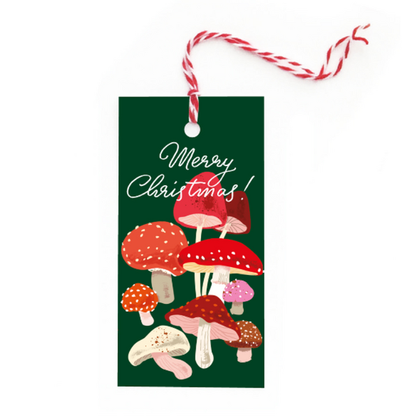 Mushroom Tags Pack of 10