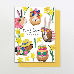 Easter Guinea Pigs Card
