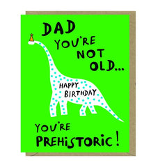 Prehistoric Dad Card